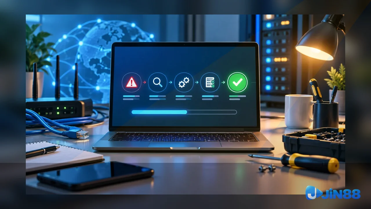 Danh sách kiểm tra Đăng ký trước khi tiếp tục – checklist trước khi liên hệ hỗ trợ cho người đang xử lý lỗi